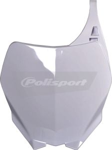 Polisport Number Plate White