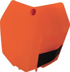 Acerbis Front Number Plate Orange