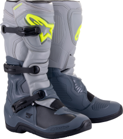 Alpinestars Tech 3 Boots Dk Grey/lt Grey/blk Sz 9