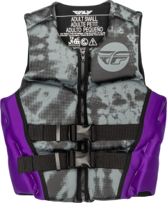 Fly Racing Wmn's Neoprene Flotation Vest Purple/grey/black Xl