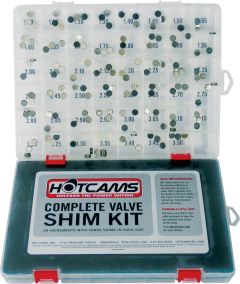 Hot Cams Valve Shim Kit 141pc Hon/kaw/suz/yamaha