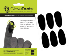 Glovetacts Touchscreen Stickers For Gloves 10/pk