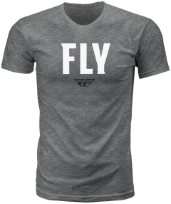 Fly Racing Fly Wfh Tee Dark Grey Heather Md