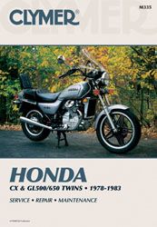 Clymer Repair Manual Honda Cx/gl500/650  Acid Concrete