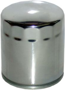 Hiflofiltro Oil Filter Chrome