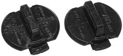 Energy Susp. Footwell Drain Plug Kit Black Polaris