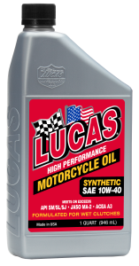 Lucas Synthetic High Performance Oil 10w-40 1qt