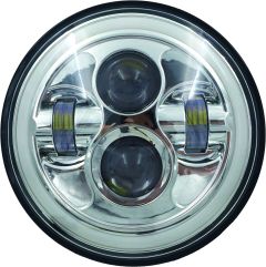 Pathfinder High Definition 7" Led Headlig Full Halo Chrome