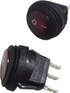 Open Trail Round Rocker Switch