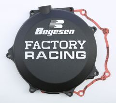 Boyesen Factory Racing Clutch Cover Black