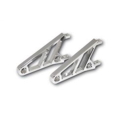 Highsider Cnc Headlight Bracket Short Pair Chrome