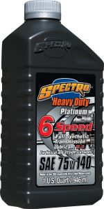 Spectro Platinum Full Syn Hd 6 Speed 75w140 1 Qt