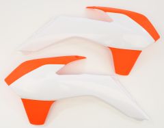 Acerbis Radiator Shroud Orange/white