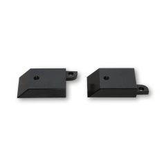 Highsider Rs1 Cnc Driving Light Mounts Black Pair