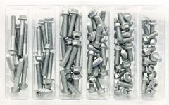 Bolt M6 Euro Torx Flange Bolt Assortment 100 Piece Kit