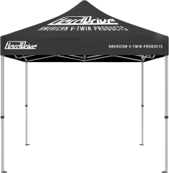 Harddrive Canopy 10x10 Tent Black W/ White Logo