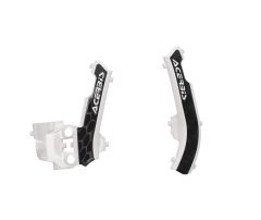 Acerbis X-grip Frame Guard Husqvarna White/black