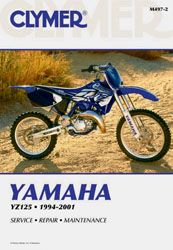 Clymer Repair Manual Yamaha Yz125