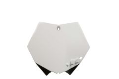 Acerbis Front Number Plate White