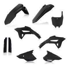 Acerbis Plastic Kit- Full Honda Black