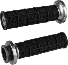 Odi Lock On Waffle Style Grips Black/graphite For Tbw  Black/Graphite