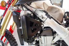 Works Radiator Braces Crf450l Black