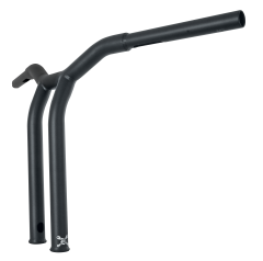 Burly Brand Dominator Raked Bar 14" 1.25" Matte Black