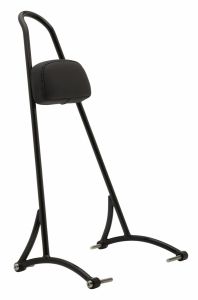 Burly Brand Tall Sissy Bar W/ Pad Black Xl 04-22