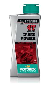 Motorex Cross Power 4t 10w60 1lt 10/case  Acid Concrete