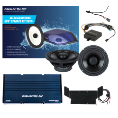 Aquatic Av Ultra Speaker Kit Flht `98-13