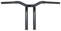 Burly Brand Dominator Raked Bar 12" 1.25" Gloss Black