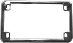 Emgo License Frame Chrome 4 1/8" X 7 1/4"