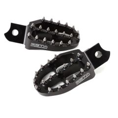 Zeta Aluminum Footpegs Black