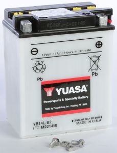 Yuasa Battery Yb14l-b2 Conventional