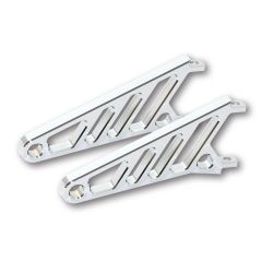 Highsider Cnc Headlight Bracket Long Pair Chrome