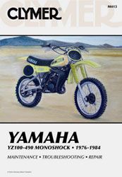 Clymer Repair Manual Yamaha Yz100-490