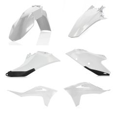 Acerbis Plastic Kit Gas Gas White/black