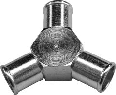 Helix Steel Hose Y Fitting