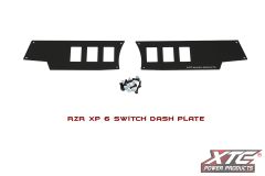 Xtc Power Products 6 Switch Mounting Plate Polaris