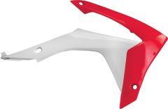 Acerbis Radiator Shrouds Red/white