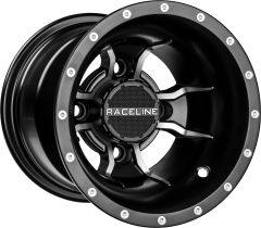 Raceline Mamba Sport Wheel 9x8 4/115 3+5 Blk/machined