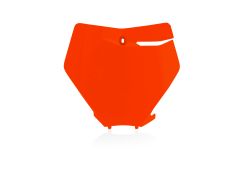 Acerbis Front Number Plate Orange