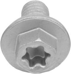 Bolt Euro Torx Large Flange Bolt 6x.1.0x12mm 10/pk