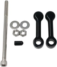 Dk Custom Products Billet Tank Lift Kit 2" `04-up Xl Powder Coat Blk