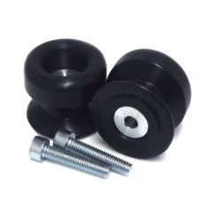 Shogun Swingarm Sliders Black