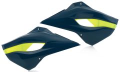 Acerbis Radiator Shrouds Dark Blue/yellow