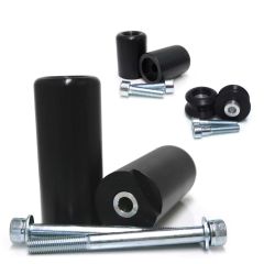 Shogun Complete Slider Kit No Cut Blk Kawasaki