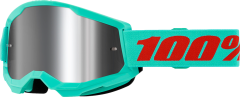 100% Strata 2 Goggle Maupiti Mirror Silver Lens