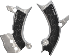 Acerbis X-grip Frame Guard Silver/black Yamaha