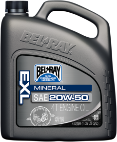 Bel-ray Exl Mineral 4t Engine Oil 20w-50 4l